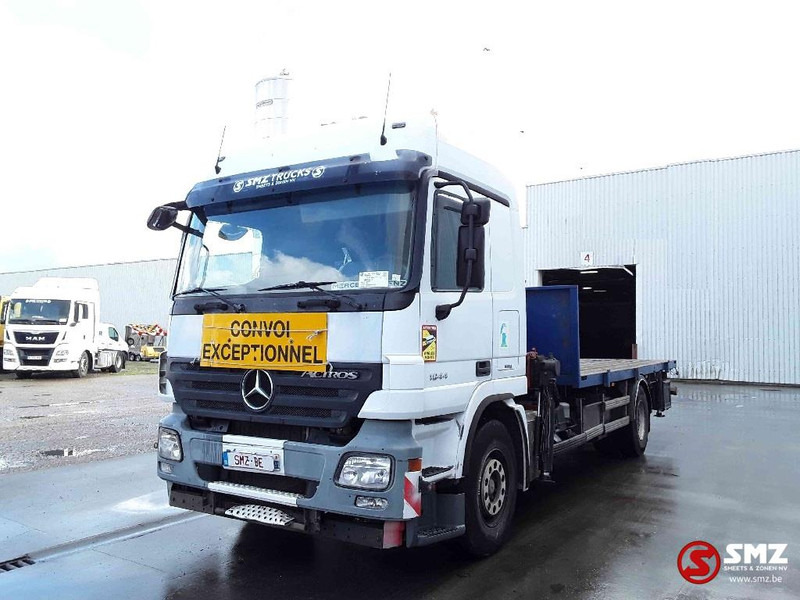 Mercedes-Benz Actros 1844 EPS / Twistlocks - Autocarro con pianale/ Cassone fisso, Camion con gru: foto 3 Mercedes-Benz Actros 1844 EPS / Twistlocks - Autocarro con pianale/ Cassone fisso, Camion con gru: foto 3