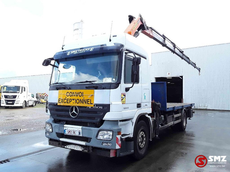 Mercedes-Benz Actros 1844 Palfinger Pk 29002 6 EXTensions+rotor - Autocarro con pianale/ Cassone fisso, Camion con gru: foto 3 Mercedes-Benz Actros 1844 Palfinger Pk 29002 6 EXTensions+rotor - Autocarro con pianale/ Cassone fisso, Camion con gru: foto 3