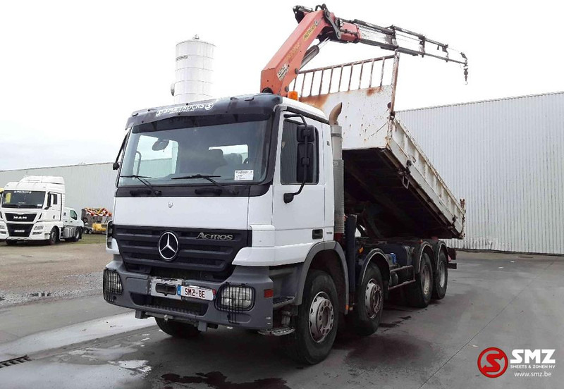 Mercedes-Benz Actros 4144 palfinber pk2002/4Ext remote - Autocarro ribaltabile, Camion con gru: foto 3 Mercedes-Benz Actros 4144 palfinber pk2002/4Ext remote - Autocarro ribaltabile, Camion con gru: foto 3