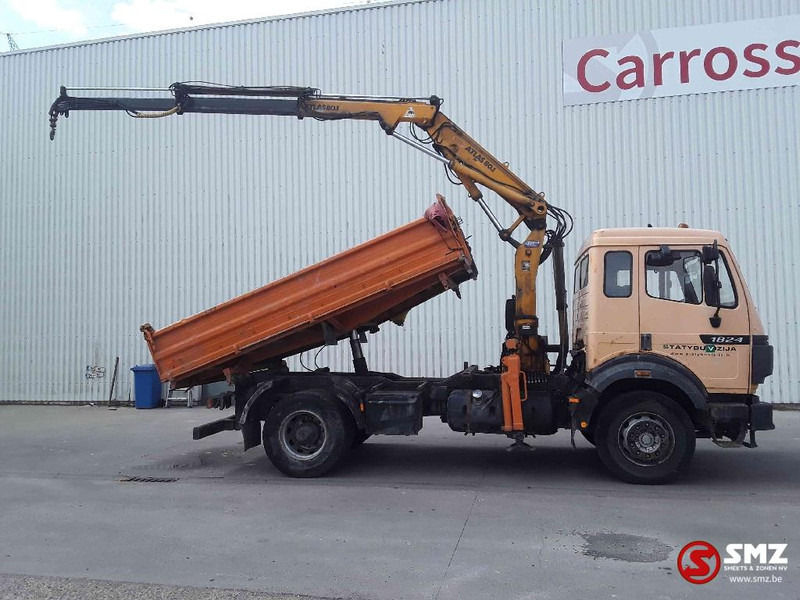 Mercedes-Benz SK 1824 Lames grue Atlas Ak 80-1 - Autocarro ribaltabile, Camion con gru: foto 4 Mercedes-Benz SK 1824 Lames grue Atlas Ak 80-1 - Autocarro ribaltabile, Camion con gru: foto 4
