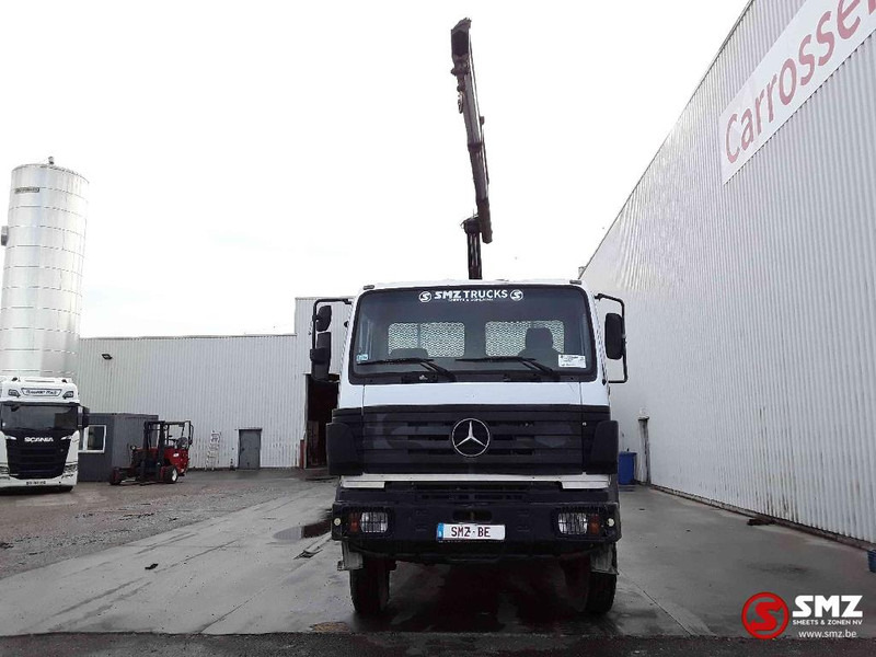 Mercedes-Benz SK 2031 lames manual - Autocarro con pianale/ Cassone fisso, Camion con gru: foto 2 Mercedes-Benz SK 2031 lames manual - Autocarro con pianale/ Cassone fisso, Camion con gru: foto 2