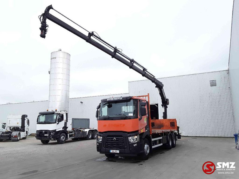Renault C 430 Hiab 188_es 5+remote - Autocarro con pianale/ Cassone fisso, Camion con gru: foto 3 Renault C 430 Hiab 188_es 5+remote - Autocarro con pianale/ Cassone fisso, Camion con gru: foto 3