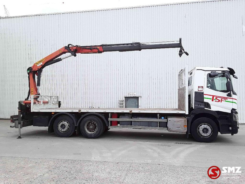 Renault C 430 palfinger pk 1001 remote - Autocarro con pianale/ Cassone fisso, Camion con gru: foto 4 Renault C 430 palfinger pk 1001 remote - Autocarro con pianale/ Cassone fisso, Camion con gru: foto 4
