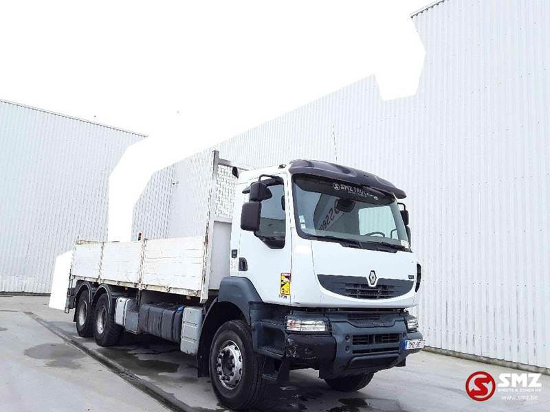 Renault Kerax 370 DXI chassis manual - Autocarro con pianale/ Cassone fisso, Camion con gru: foto 1 Renault Kerax 370 DXI chassis manual - Autocarro con pianale/ Cassone fisso, Camion con gru: foto 1