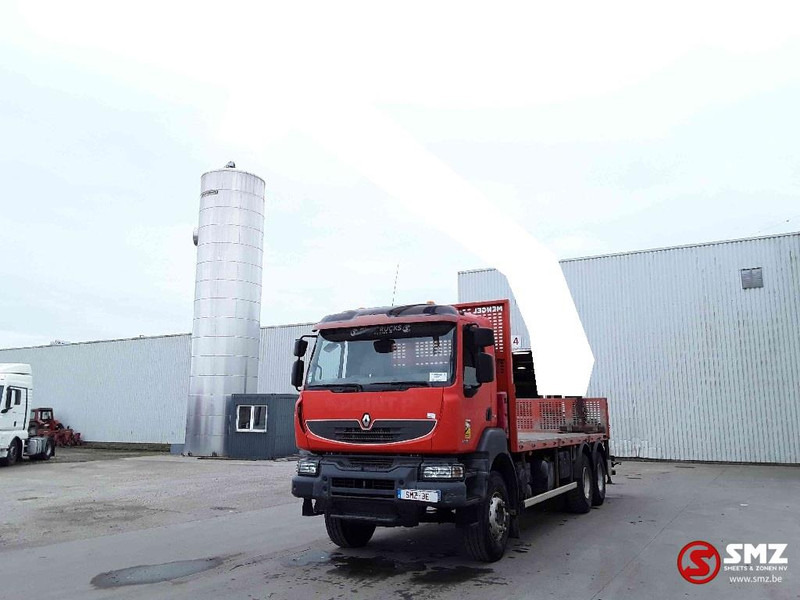 Renault Kerax 430 6x4 lames steel - Autocarro con pianale/ Cassone fisso, Camion con gru: foto 3 Renault Kerax 430 6x4 lames steel - Autocarro con pianale/ Cassone fisso, Camion con gru: foto 3