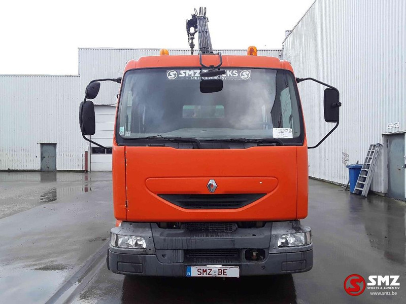 Renault Midlum 210 Hiab 102 manual pump - Autocarro ribaltabile, Camion con gru: foto 2 Renault Midlum 210 Hiab 102 manual pump - Autocarro ribaltabile, Camion con gru: foto 2