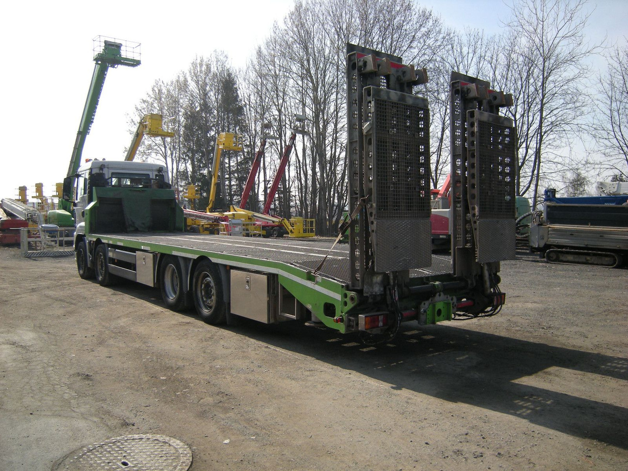 MAN 35.400, Zanner Plateau, Rampen, Winde - Carro attrezzi: foto 4 MAN 35.400, Zanner Plateau, Rampen, Winde - Carro attrezzi: foto 4