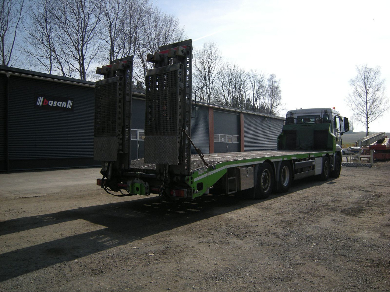 MAN 35.400, Zanner Plateau, Rampen, Winde - Carro attrezzi: foto 2 MAN 35.400, Zanner Plateau, Rampen, Winde - Carro attrezzi: foto 2