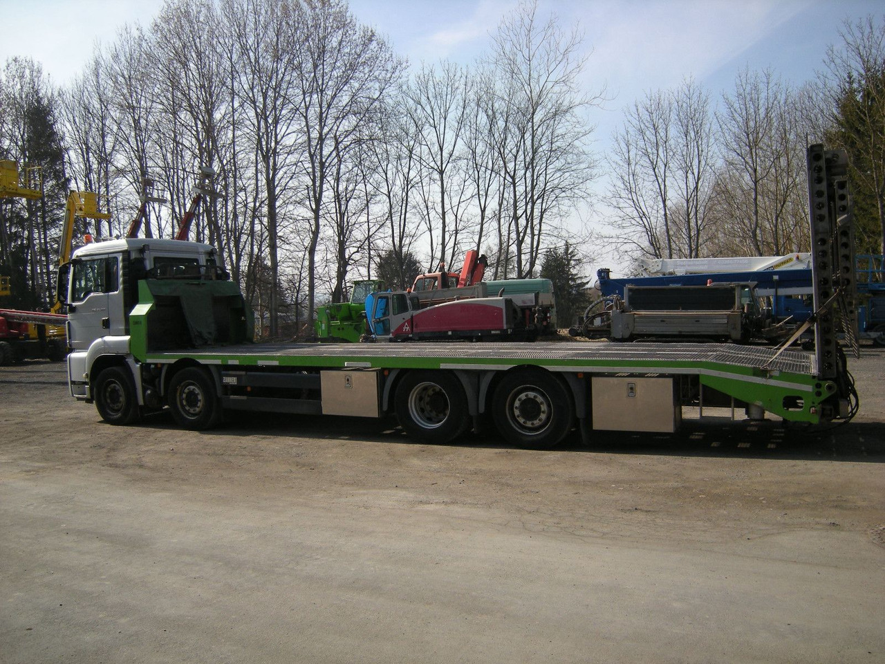 MAN 35.400, Zanner Plateau, Rampen, Winde - Carro attrezzi: foto 5 MAN 35.400, Zanner Plateau, Rampen, Winde - Carro attrezzi: foto 5