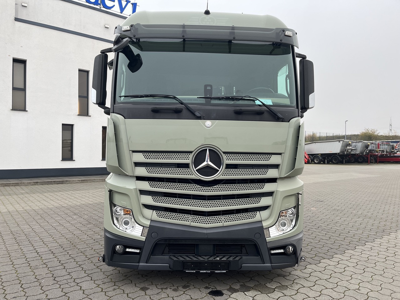 Mercedes-Benz Actros 2545 6x2 EFFER Atlas 265-A6 Lenk- Liftachse - Autocarro con pianale/ Cassone fisso, Camion con gru: foto 3 Mercedes-Benz Actros 2545 6x2 EFFER Atlas 265-A6 Lenk- Liftachse - Autocarro con pianale/ Cassone fisso, Camion con gru: foto 3