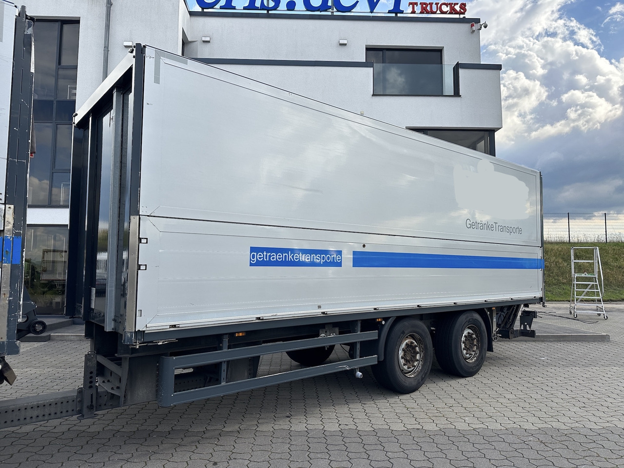 Rimorchio trasporto di bevande Orten Böhm Typ BZGÜKIKO 18 S Getränke Anhänger LBW: foto 1