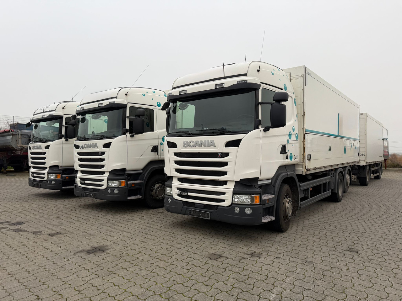 Scania R 450 6x2 Geränkezug + Orten Anhänger - Autocarro furgonato: foto 1 Scania R 450 6x2 Geränkezug + Orten Anhänger - Autocarro furgonato: foto 1