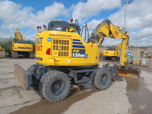 Komatsu PW138MR-11E0 - Escavatore gommato: foto 3 Komatsu PW138MR-11E0 - Escavatore gommato: foto 3
