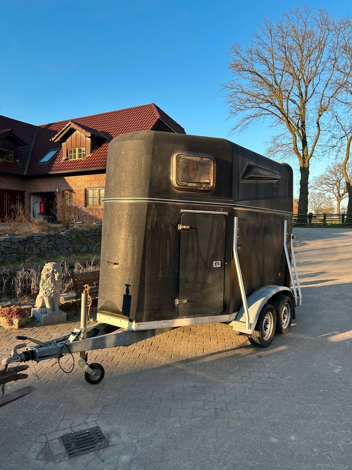 Blomert Vollpoly 2 Pferde mit Sattelkammer - Trailer trasporto cavalli: foto 1 Blomert Vollpoly 2 Pferde mit Sattelkammer - Trailer trasporto cavalli: foto 1