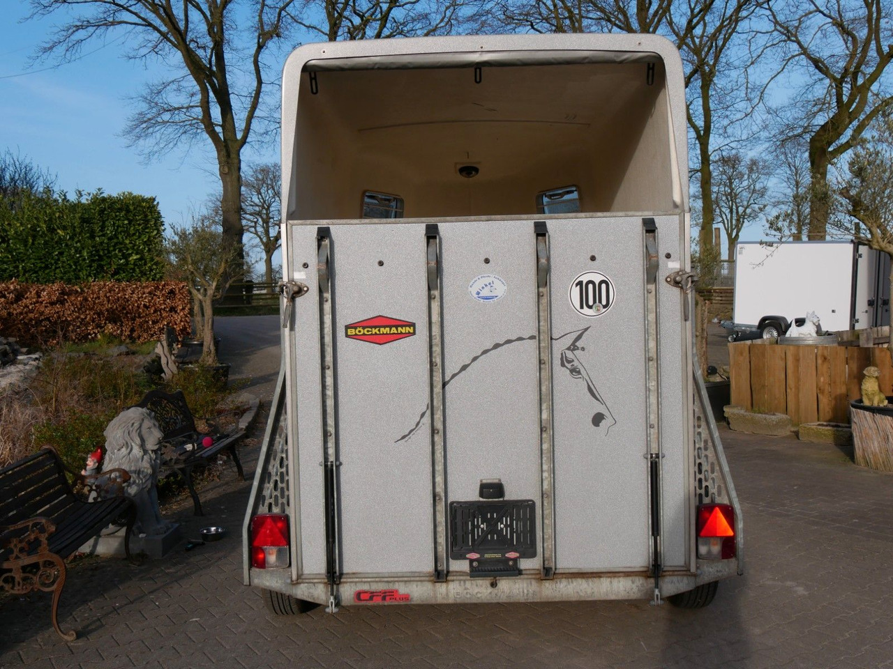 Trailer trasporto cavalli nuovo Böckmann Comfort Aluboden: foto 7