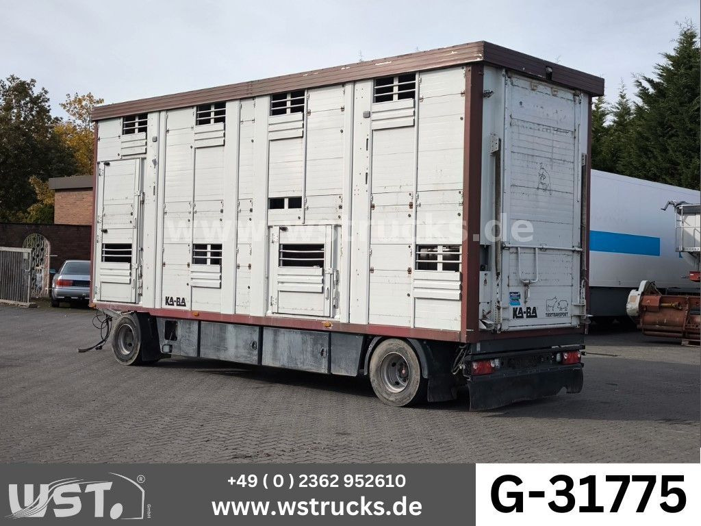 KABA 2 Stock Hubdach Vollalu 7,30m Viehanhänger - Rimorchio trasporto bestiame: foto 1 KABA 2 Stock Hubdach Vollalu 7,30m Viehanhänger - Rimorchio trasporto bestiame: foto 1