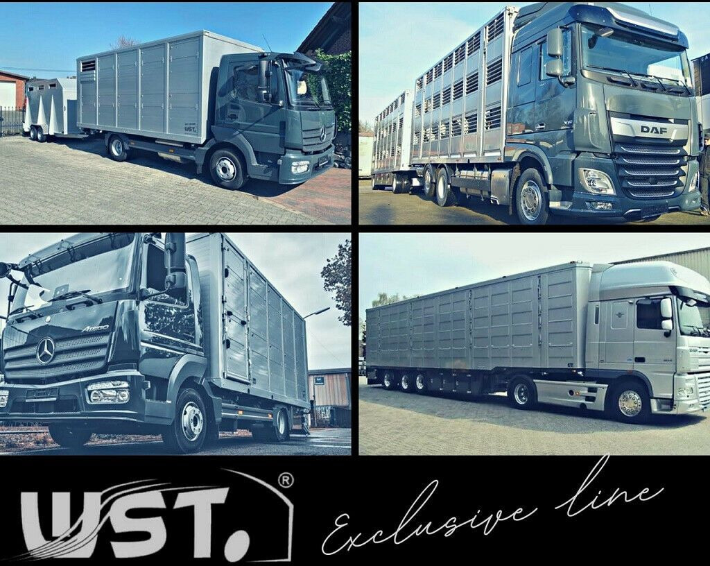 Van trasporto cavalli Mercedes-Benz Atego 1223  1 Stock Hohe Gitter  Viehtransporter: foto 26