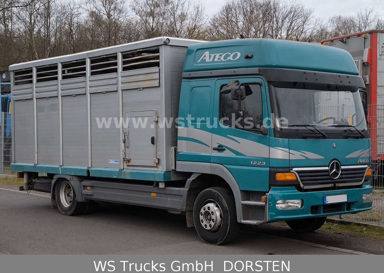 Van trasporto cavalli Mercedes-Benz Atego 1223  1 Stock Hohe Gitter  Viehtransporter: foto 22