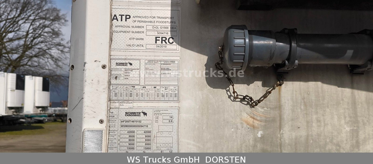 Schmitz Cargobull SKO 24 Kühlauflieger Vector 1550 Strom/Diesel - Semirimorchio furgonato: foto 5 Schmitz Cargobull SKO 24 Kühlauflieger Vector 1550 Strom/Diesel - Semirimorchio furgonato: foto 5