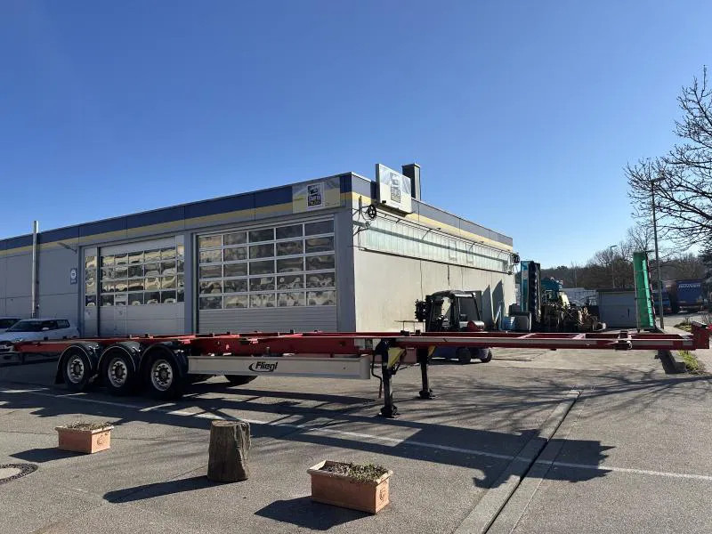 Semirimorchio portacontainer/ Caisse interchangeable nuovo Fliegl 15 m extralang.Containerchassis f. 2 Wechselbrücke Containerchassis extralang f. 2 Wechselbr.: foto 6