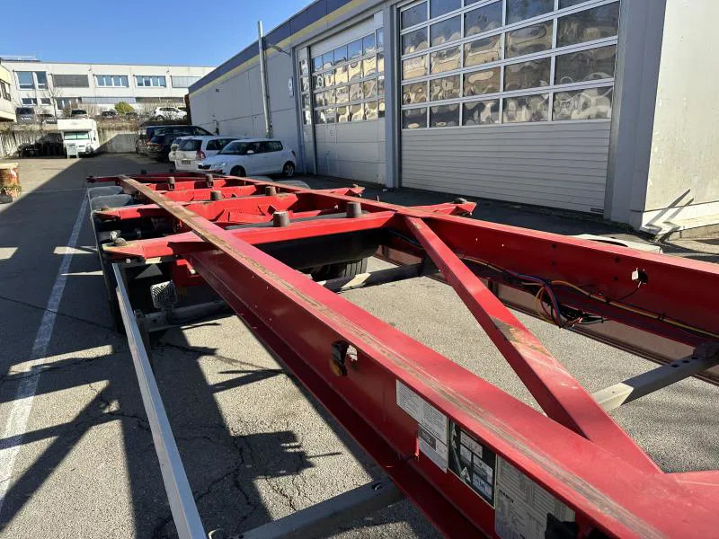 Semirimorchio portacontainer/ Caisse interchangeable nuovo Fliegl 15 m extralang.Containerchassis f. 2 Wechselbrücke Containerchassis extralang f. 2 Wechselbr.: foto 12