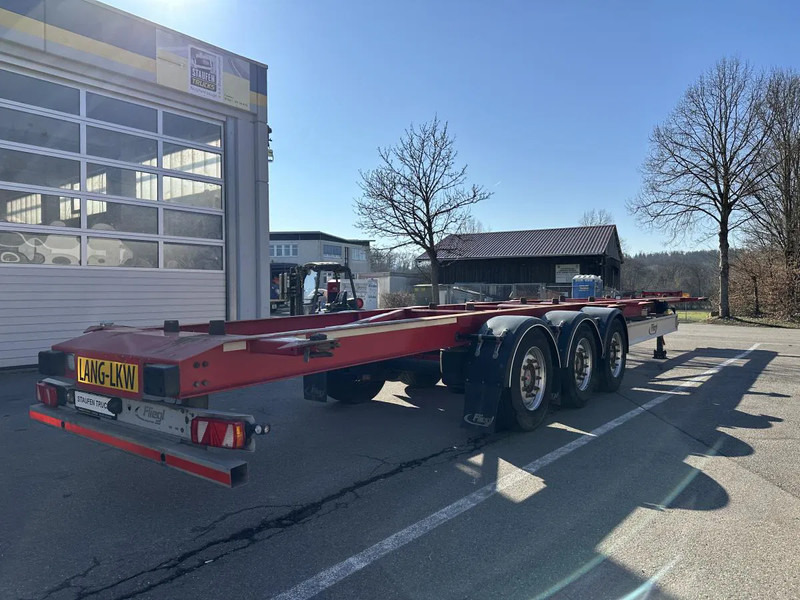 Fliegl 15 m extralang.Containerchassis f. 2 Wechselbrücke Containerchassis extralang f. 2 Wechselbr. - Semirimorchio portacontainer/ Caisse interchangeable: foto 5 Fliegl 15 m extralang.Containerchassis f. 2 Wechselbrücke Containerchassis extralang f. 2 Wechselbr. - Semirimorchio portacontainer/ Caisse interchangeable: foto 5