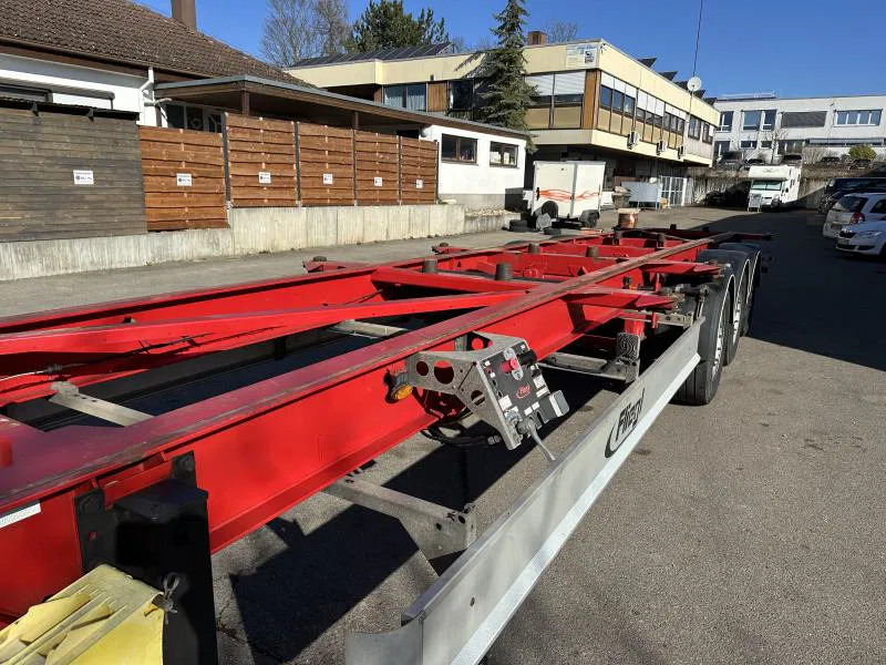 Semirimorchio portacontainer/ Caisse interchangeable nuovo Fliegl 15 m extralang.Containerchassis f. 2 Wechselbrücke Containerchassis extralang f. 2 Wechselbr.: foto 9