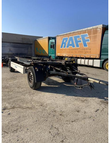 Krone 2- Achs Lafette !! HU/ TÜV NEU !! 2- Achs Lafette !! HU/ TÜV NEU !! - Rimorchio portacontainer/ Caisse interchangeable: foto 4 Krone 2- Achs Lafette !! HU/ TÜV NEU !! 2- Achs Lafette !! HU/ TÜV NEU !! - Rimorchio portacontainer/ Caisse interchangeable: foto 4