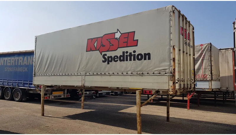 Krone 2 x 7,45m XL12642 Wechselbrücken Planen 2 x 7,45m XL12642 Wechselbrücken Planen - Cassone centinato: foto 2 Krone 2 x 7,45m XL12642 Wechselbrücken Planen 2 x 7,45m XL12642 Wechselbrücken Planen - Cassone centinato: foto 2