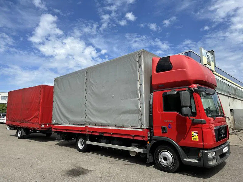 MAN MAN 8.180 Zug mit SAXAS 1-Achs Anh Topsleeper MAN 8.180 Zug mit SAXAS 1-Achs Anh Topsleeper - Furgone centinato: foto 2 MAN MAN 8.180 Zug mit SAXAS 1-Achs Anh Topsleeper MAN 8.180 Zug mit SAXAS 1-Achs Anh Topsleeper - Furgone centinato: foto 2