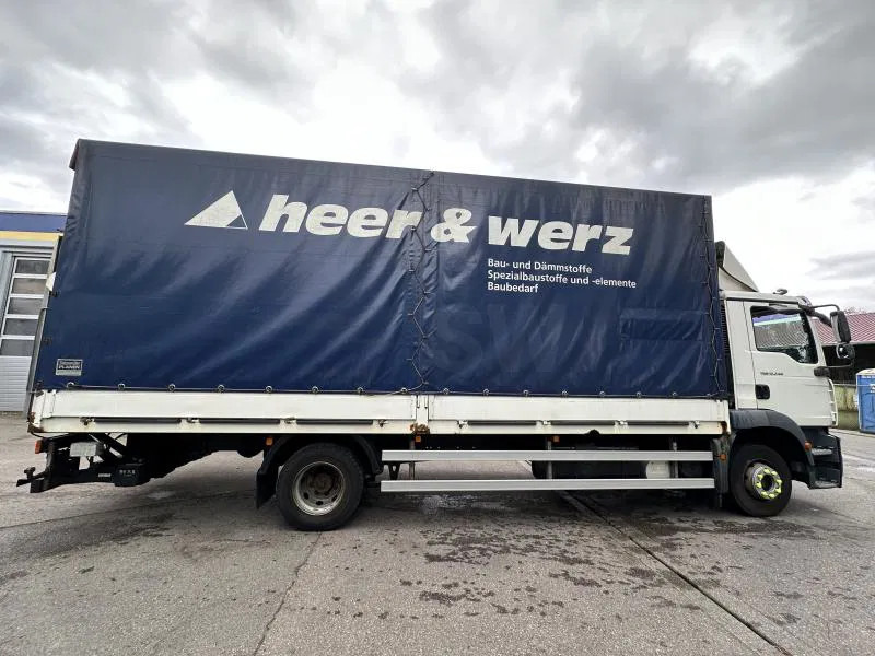 Camion centinato nuovo MAN TGL 12.250 BL Pri/Plane LBW 18 Paletten Schalter: foto 6