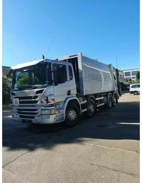 Scania P410 LB 8x2*6 MNA VARIOPRESS ZÖLLER DELTA 2301 - Camion immondizia: foto 1 Scania P410 LB 8x2*6 MNA VARIOPRESS ZÖLLER DELTA 2301 - Camion immondizia: foto 1