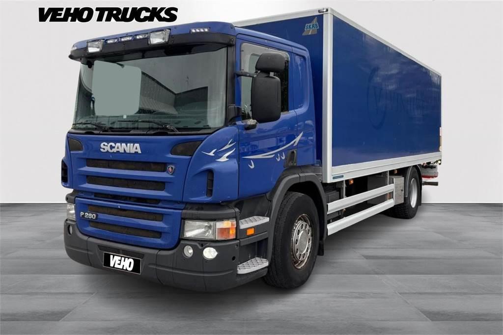 Scania P280 4x2 umpikori - Autocarro furgonato: foto 1 Scania P280 4x2 umpikori - Autocarro furgonato: foto 1