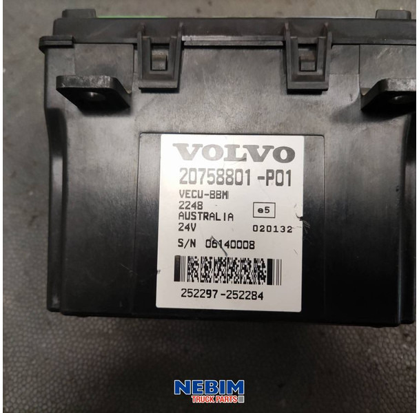 Volvo Volvo - 20758801 - Regeleenheid VECU-BBM - Ricambi per Camion: foto 2 Volvo Volvo - 20758801 - Regeleenheid VECU-BBM - Ricambi per Camion: foto 2
