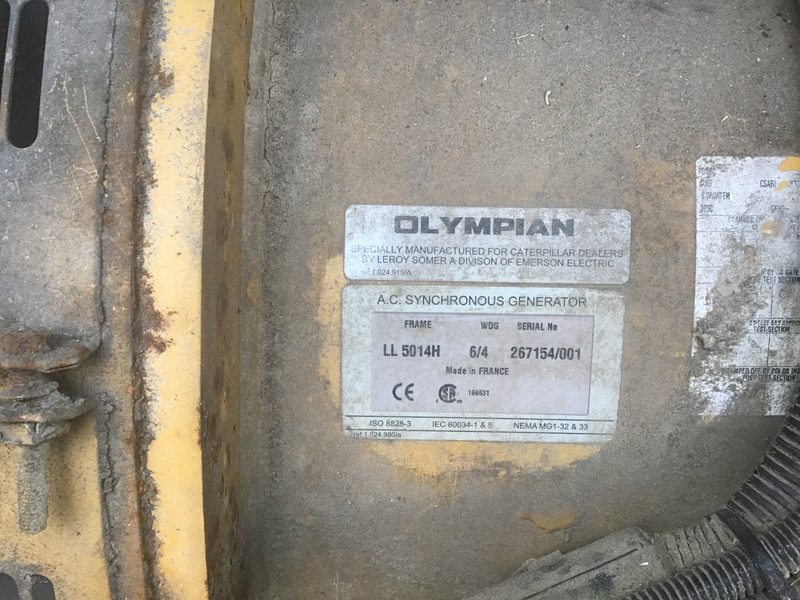 Perkins OLYMPIAN GEH250 GENERATOR 250KVA FOR PARTS - Gruppo elettrogeno: foto 4 Perkins OLYMPIAN GEH250 GENERATOR 250KVA FOR PARTS - Gruppo elettrogeno: foto 4