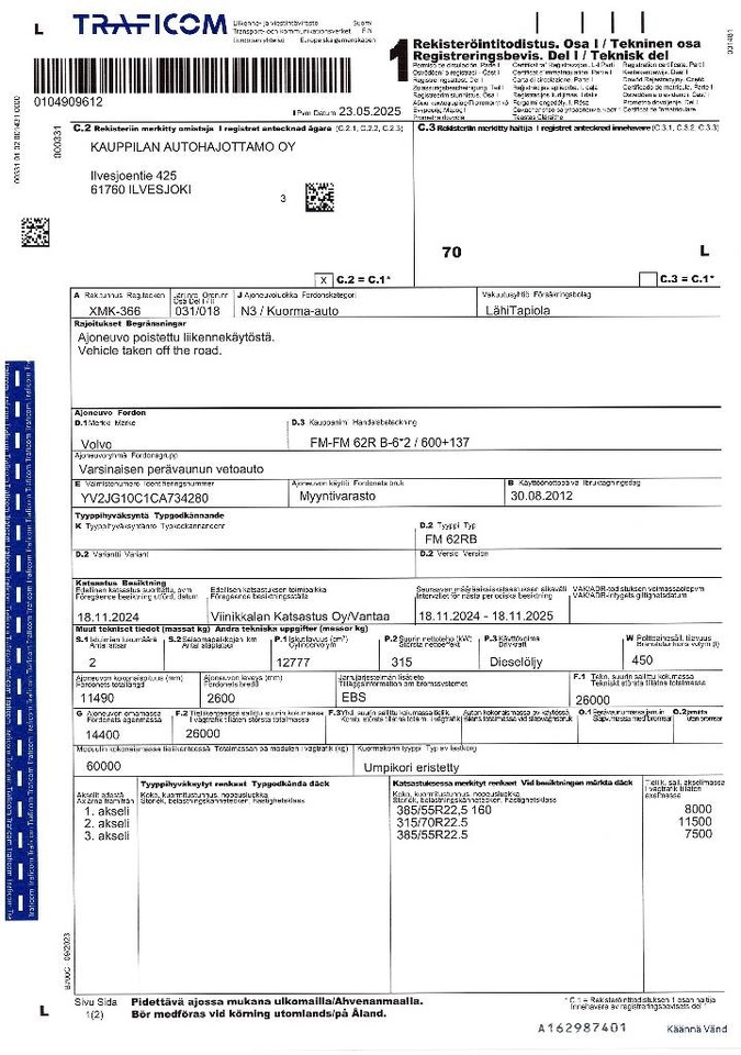 Autocarro frigorifero Volvo FM 13: foto 22