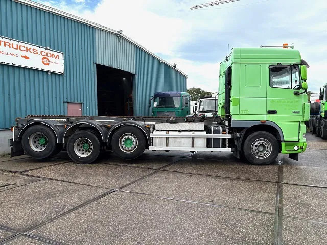 DAF XF 105.460 8x2 CHASSIS WITH MULTILIFT SYSTEM (ZF16 MANUAL GEARBOX / MX-BRAKE / 9.000 KG. FRONT-AXLE / LIFT-AXLES / FRIDGE / ETC. - Autocarro portacontainer/ Caisse interchangeable: foto 4 DAF XF 105.460 8x2 CHASSIS WITH MULTILIFT SYSTEM (ZF16 MANUAL GEARBOX / MX-BRAKE / 9.000 KG. FRONT-AXLE / LIFT-AXLES / FRIDGE / ETC. - Autocarro portacontainer/ Caisse interchangeable: foto 4