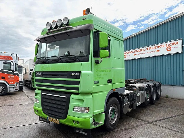 DAF XF 105.460 8x2 CHASSIS WITH MULTILIFT SYSTEM (ZF16 MANUAL GEARBOX / MX-BRAKE / 9.000 KG. FRONT-AXLE / LIFT-AXLES / FRIDGE / ETC. - Autocarro portacontainer/ Caisse interchangeable: foto 1 DAF XF 105.460 8x2 CHASSIS WITH MULTILIFT SYSTEM (ZF16 MANUAL GEARBOX / MX-BRAKE / 9.000 KG. FRONT-AXLE / LIFT-AXLES / FRIDGE / ETC. - Autocarro portacontainer/ Caisse interchangeable: foto 1