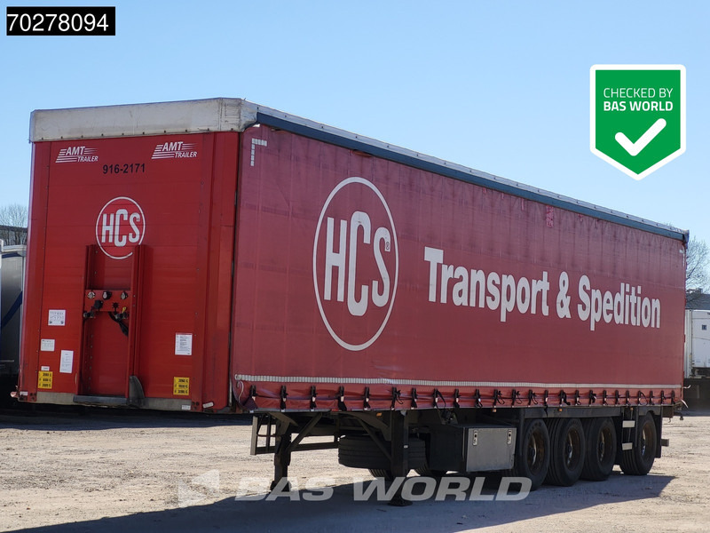 AMT TRAILER AMT 4770 Lift+Lenkachse Hubdach - Semirimorchio centinato: foto 1 AMT TRAILER AMT 4770 Lift+Lenkachse Hubdach - Semirimorchio centinato: foto 1