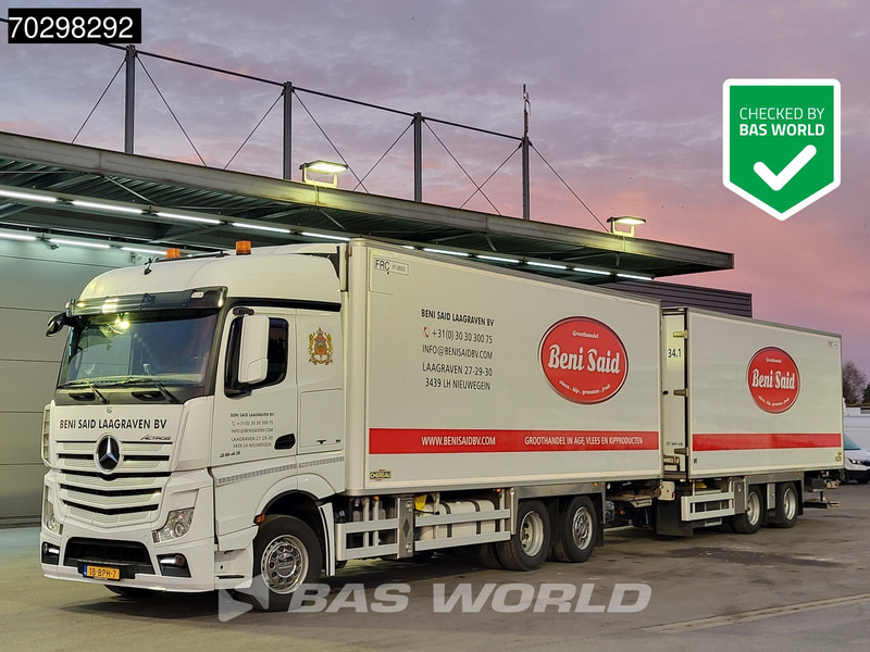 Mercedes-Benz Actros 2643 6X2 NL-Combi Frigoblock FB-FIL2 2tons Ladebordwand Retarder Automatic Xenon - Camion: foto 1 Mercedes-Benz Actros 2643 6X2 NL-Combi Frigoblock FB-FIL2 2tons Ladebordwand Retarder Automatic Xenon - Camion: foto 1