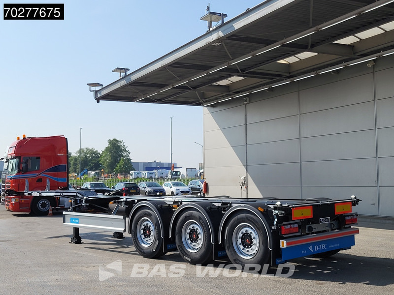 D-Tec VCC-01 3 axles Portmaster NEW Liftachse Multi' 45ft - Semirimorchio portacontainer/ Caisse interchangeable: foto 2 D-Tec VCC-01 3 axles Portmaster NEW Liftachse Multi' 45ft - Semirimorchio portacontainer/ Caisse interchangeable: foto 2