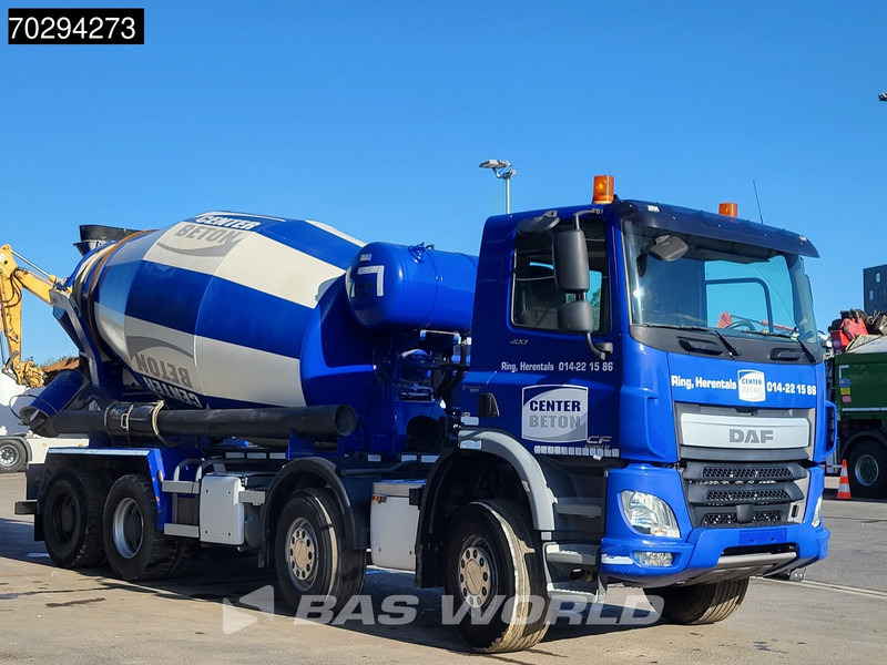 DAF CF 400 8X4 9m3 Stetter AM 9 FHCBL Mixer Manual Big-Axle Steelsuspension Euro 6 - Autobetoniera: foto 3 DAF CF 400 8X4 9m3 Stetter AM 9 FHCBL Mixer Manual Big-Axle Steelsuspension Euro 6 - Autobetoniera: foto 3