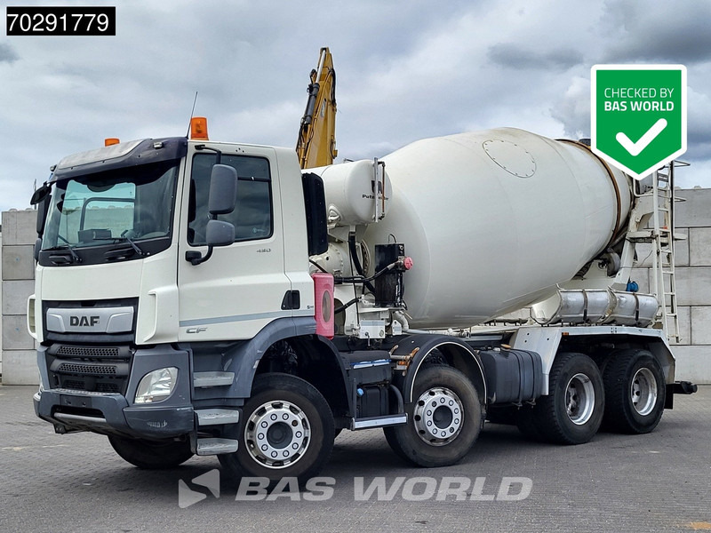 DAF CF 450 8X4 9m3 Intermix Putzmeister mixer Steelsuspension Automatic Euro 6 - Autobetoniera: foto 1 DAF CF 450 8X4 9m3 Intermix Putzmeister mixer Steelsuspension Automatic Euro 6 - Autobetoniera: foto 1