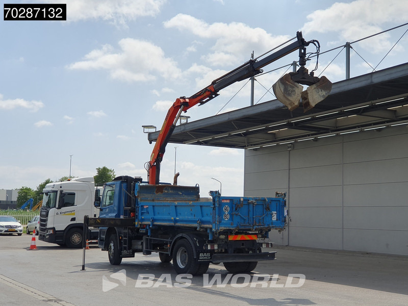 DAF CF75.310 4X2 Palfinger PK12000 Kran Crane 7m3 tipper Big-Axle Steelsuspension Euro 3 - Autocarro ribaltabile, Camion con gru: foto 2 DAF CF75.310 4X2 Palfinger PK12000 Kran Crane 7m3 tipper Big-Axle Steelsuspension Euro 3 - Autocarro ribaltabile, Camion con gru: foto 2