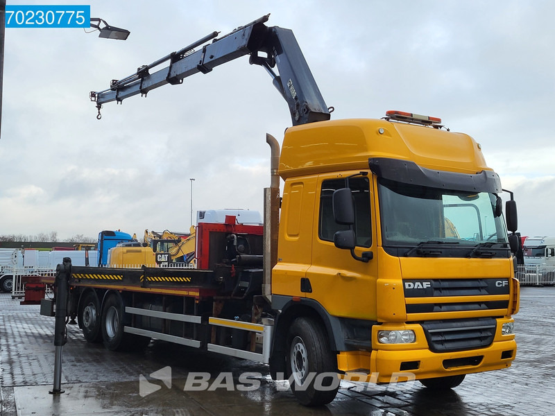 DAF CF75.310 6X2 RHD Manual Hiab 322EP-4 Hiduo Kran Crane Euro 5 - Autocarro con pianale/ Cassone fisso, Camion con gru: foto 3 DAF CF75.310 6X2 RHD Manual Hiab 322EP-4 Hiduo Kran Crane Euro 5 - Autocarro con pianale/ Cassone fisso, Camion con gru: foto 3