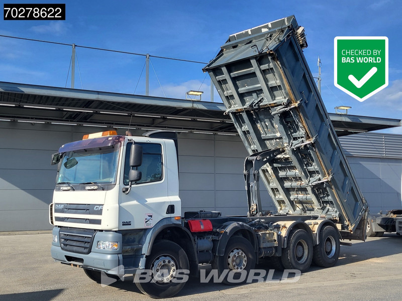 DAF CF85.410 8X4 13m3 Meiller 2-side tipper Big-Axle steel suspension Automatic Euro 4 - Autocarro ribaltabile: foto 1 DAF CF85.410 8X4 13m3 Meiller 2-side tipper Big-Axle steel suspension Automatic Euro 4 - Autocarro ribaltabile: foto 1