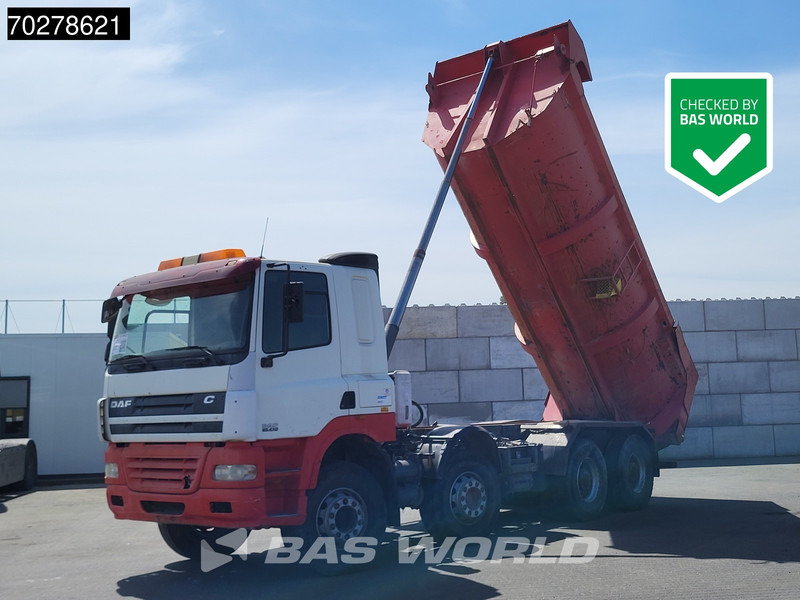 DAF CF85.410 8X4 17m3 tipper Big-Axle Manual Steelsuspension Euro 4 - Autocarro ribaltabile: foto 1 DAF CF85.410 8X4 17m3 tipper Big-Axle Manual Steelsuspension Euro 4 - Autocarro ribaltabile: foto 1