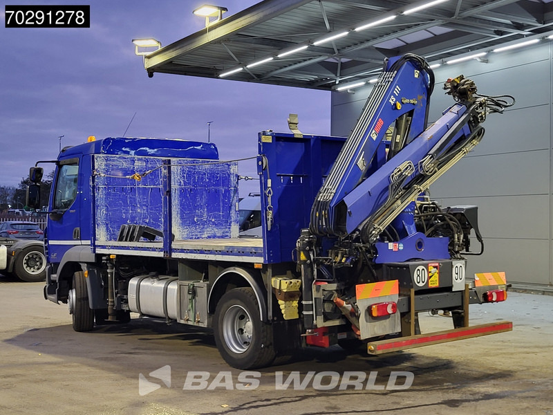 DAF LF 260 LF 4X2 Hiab 111 B-2 HIDUO Crane Kran Remote control Automatic ACC Euro 6 - Autocarro con pianale/ Cassone fisso, Camion con gru: foto 2 DAF LF 260 LF 4X2 Hiab 111 B-2 HIDUO Crane Kran Remote control Automatic ACC Euro 6 - Autocarro con pianale/ Cassone fisso, Camion con gru: foto 2