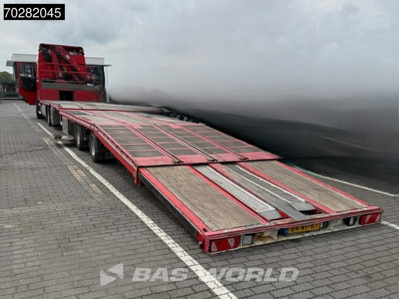 DAF XF 440 6X2 NL-Truck Transporter HMF 900-K2 Kran Winch Lift-Lenkachse Euro 6 - Autocarro con pianale/ Cassone fisso, Camion con gru: foto 3 DAF XF 440 6X2 NL-Truck Transporter HMF 900-K2 Kran Winch Lift-Lenkachse Euro 6 - Autocarro con pianale/ Cassone fisso, Camion con gru: foto 3