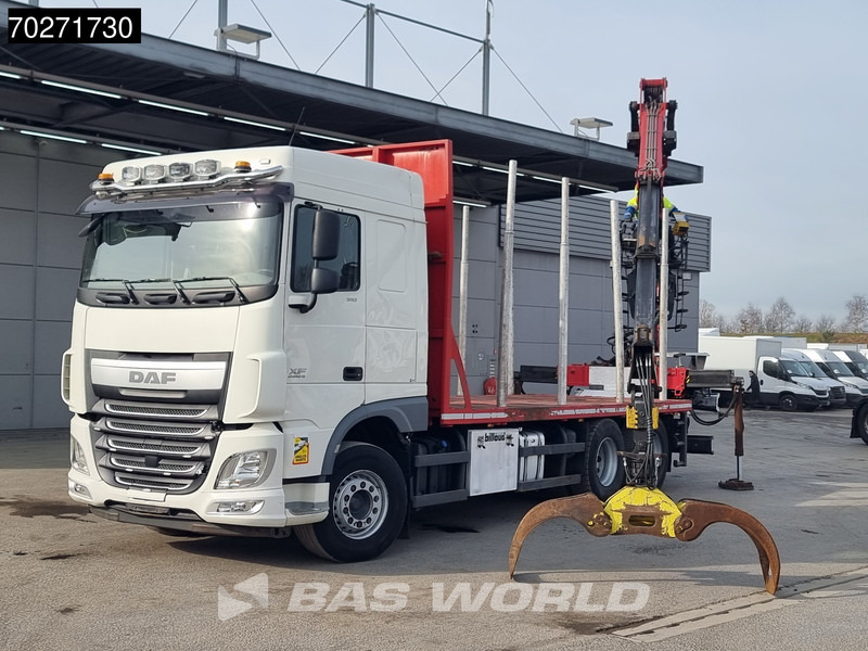 DAF XF 510 6X4 Jonsered Z-Crane SC ACC Retarder Euro 6 - Camion trasporto legname, Camion con gru: foto 5 DAF XF 510 6X4 Jonsered Z-Crane SC ACC Retarder Euro 6 - Camion trasporto legname, Camion con gru: foto 5